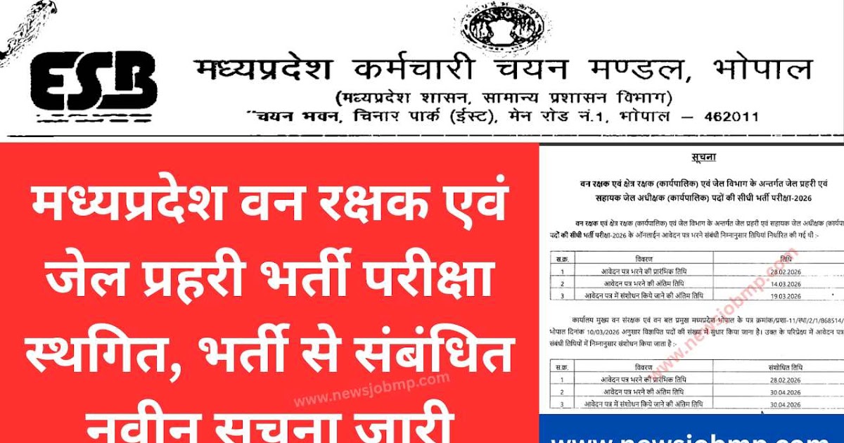 MP Forest Guard Vacancy 2026