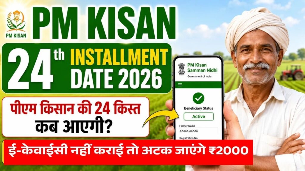 PM Kisan 24th Installment Date