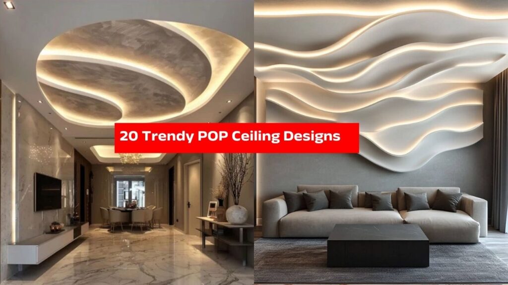 20 Trendy POP Ceiling Designs