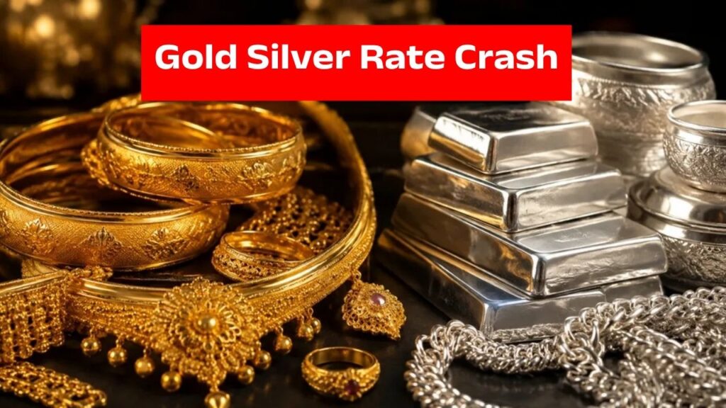 Gold Silver Rate Crash